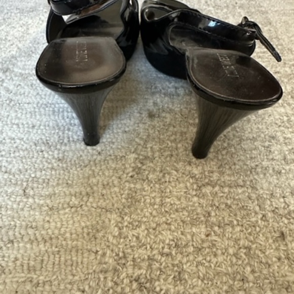 Nine West Black Patton Leather Heels - Picture 3 of 5